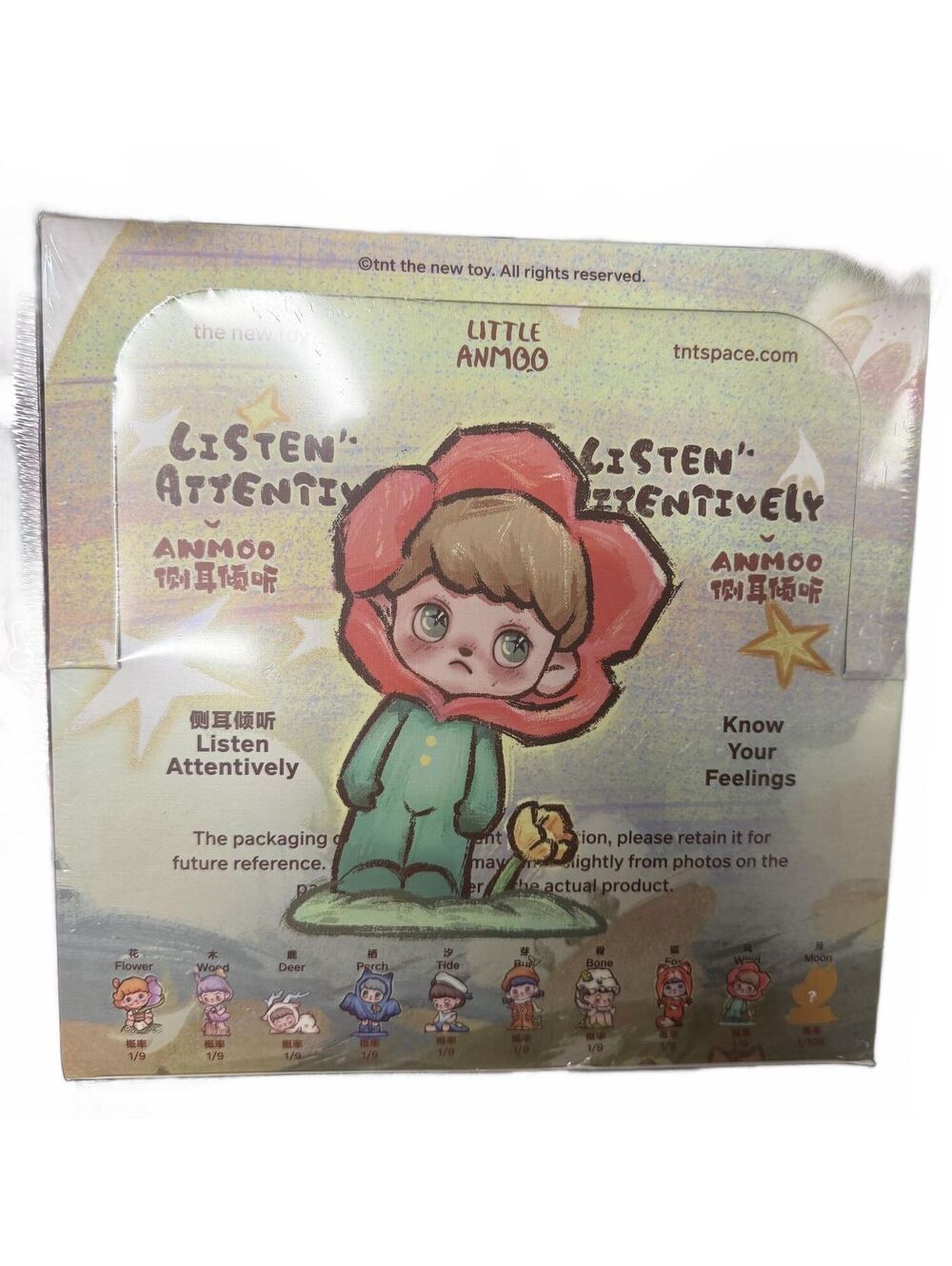 TNT Anmoo Listen Attentively Blind Box Full Case Sealed